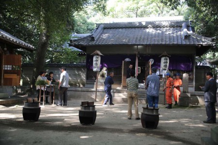 2015.10.15　秋季大祭（準備中）